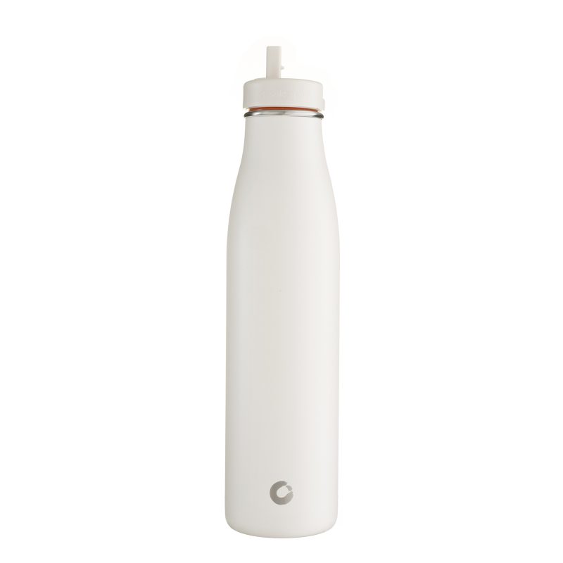 Milk White 800ml Insulated Bottle