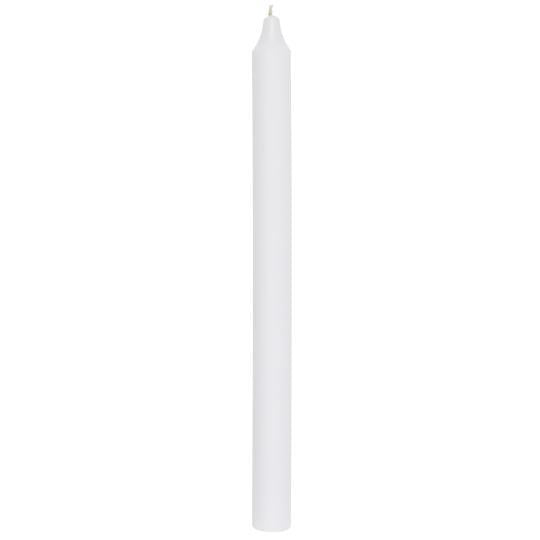 Ib Laursen Set Of 3 Extra Long White Rustic Candles