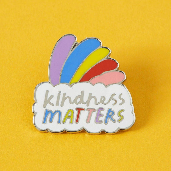 Punky Pins Kindness Matters Enamel Pin