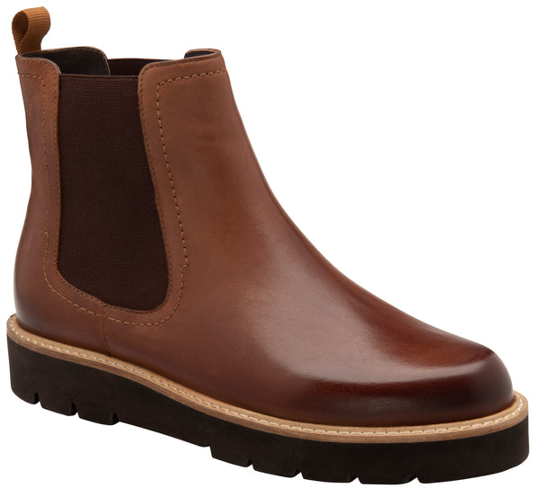 Moza Chelsea Boot In Cognac