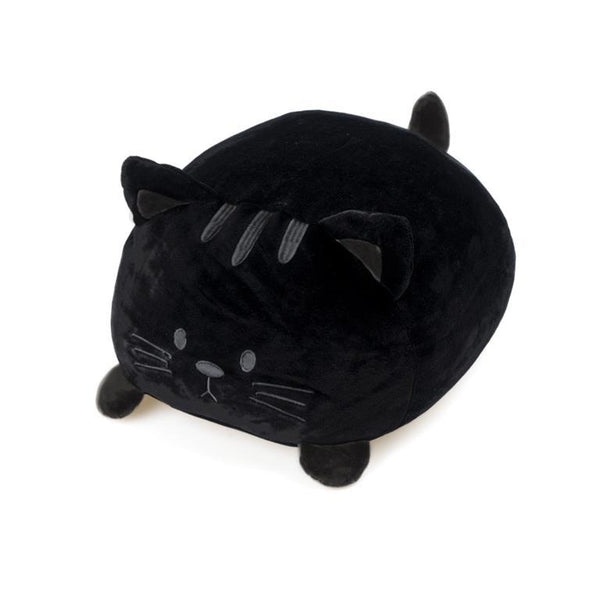 Black cat pillow