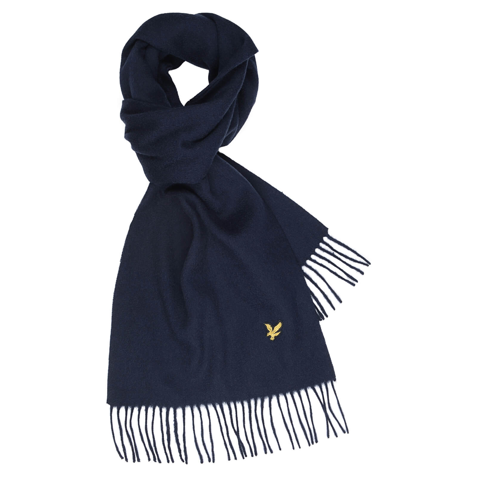 Lambswool Scarf (Navy)