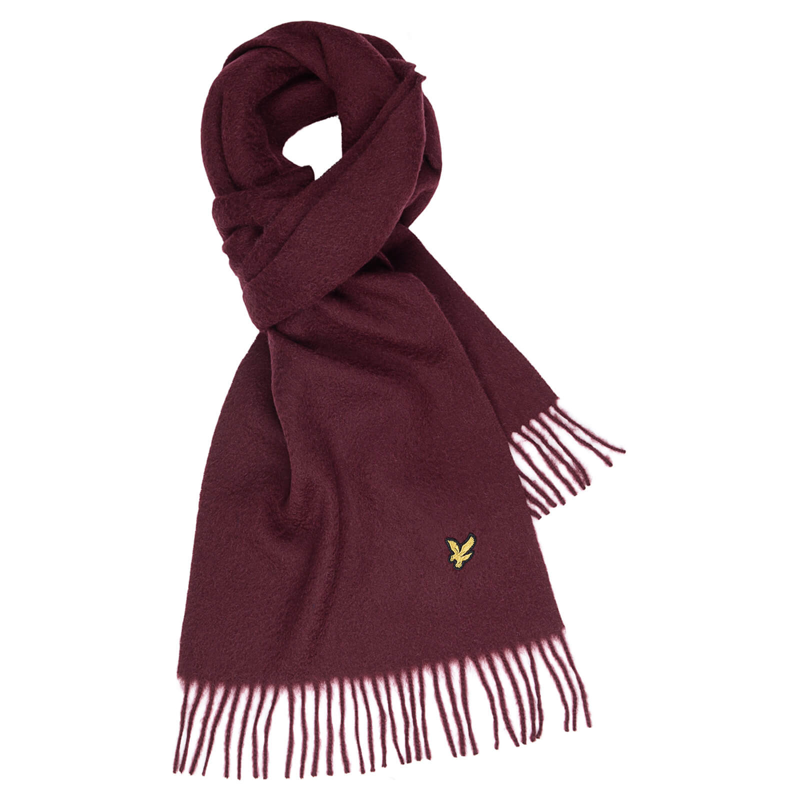 Lambswool Scarf (Burgundy)