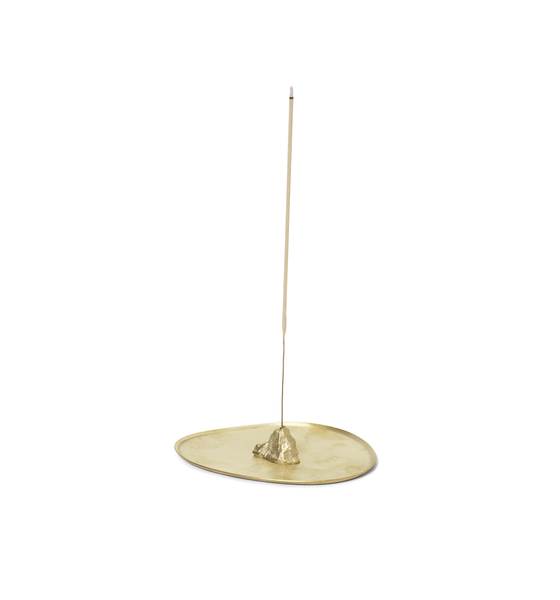 Brass Stone Incense Burner