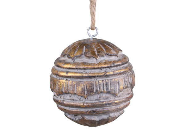 Chic Antique Rustic Christmas Bauble