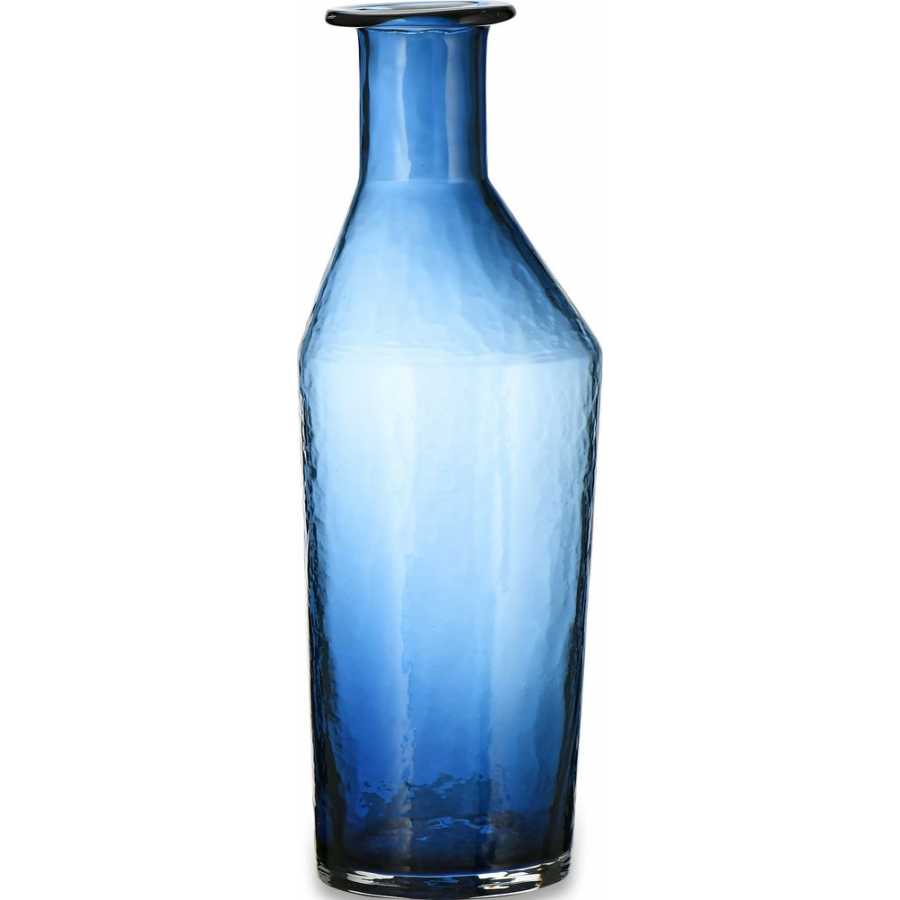 Nkuku Large Indigo Glass Zaani Vase