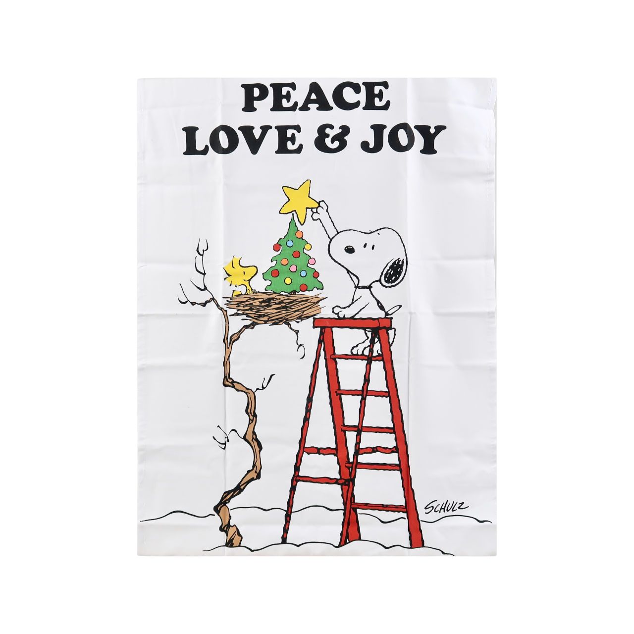 Peanuts Peace, Love & Joy Tea Towel
