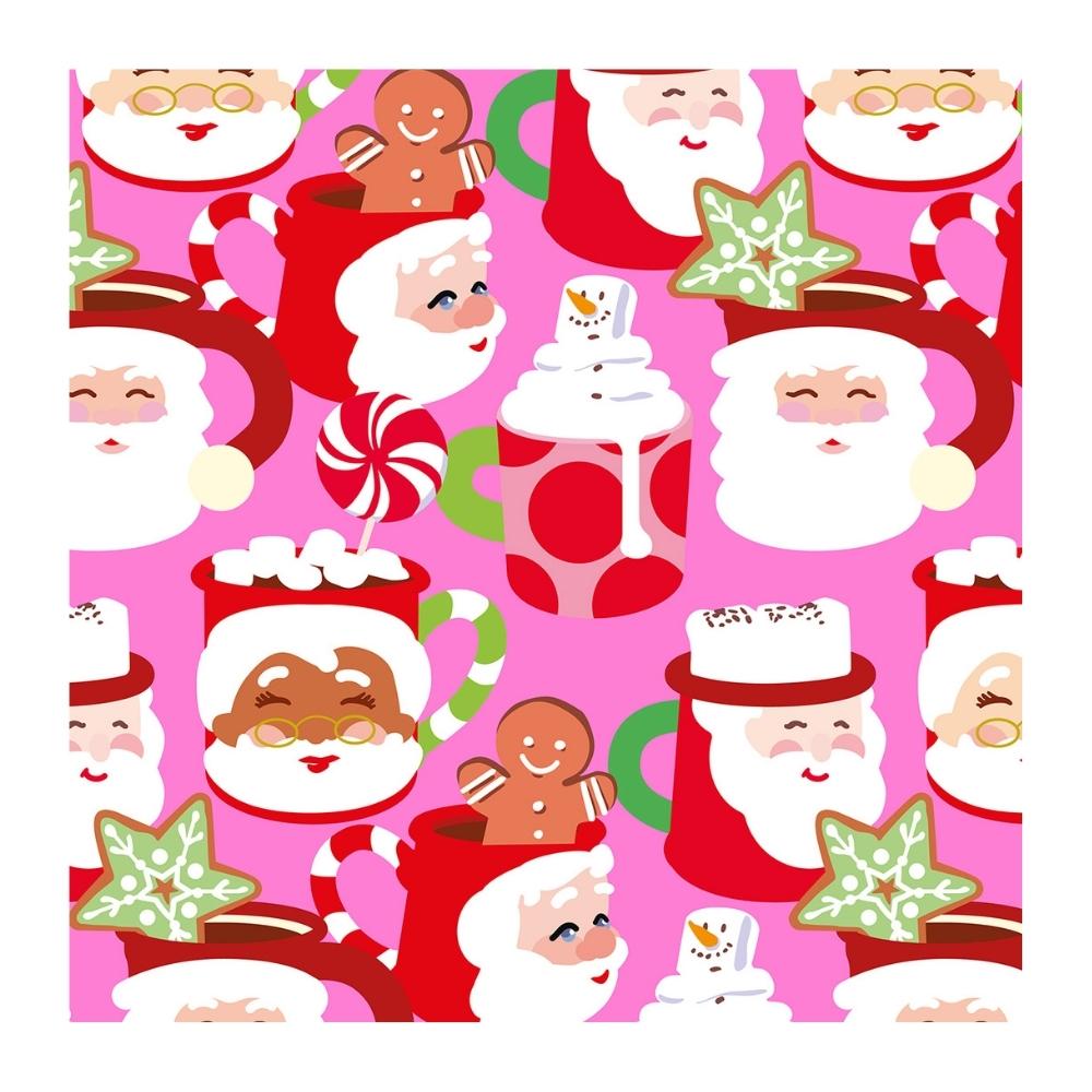 Noi Christmas Mugs Gift Wrap - 3 Sheets