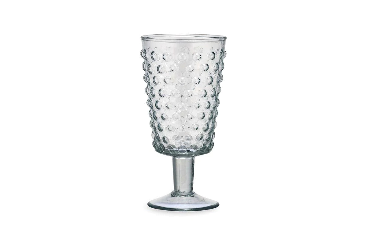 Set of 4 Clear Glass Haldi Tumblers