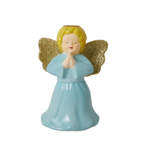 Rice by Rice Blue Angel Candle Holder
