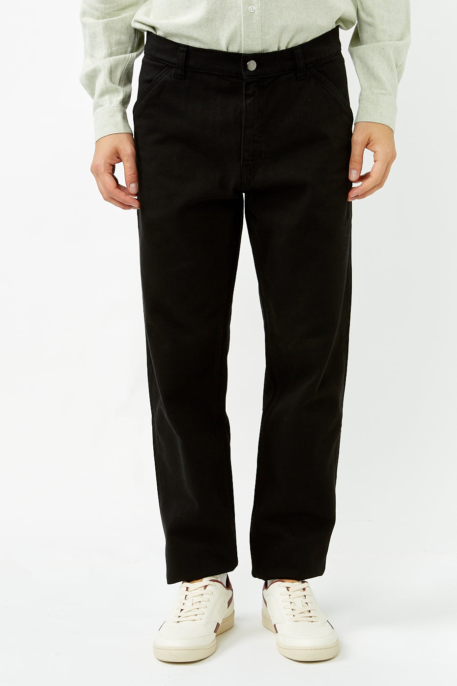 Black Denim Olf Trousers