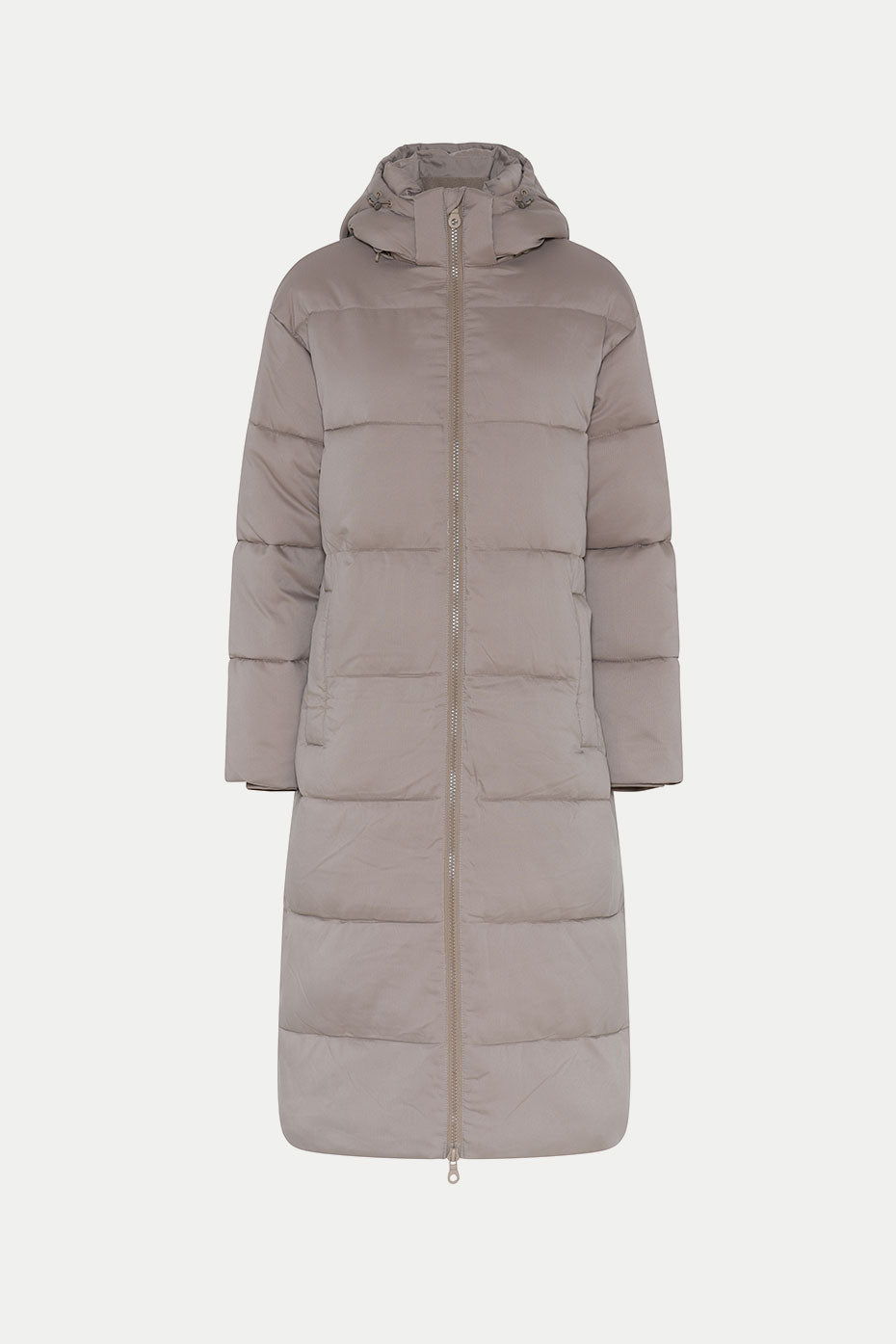 Limestone Long Puffer Jacket