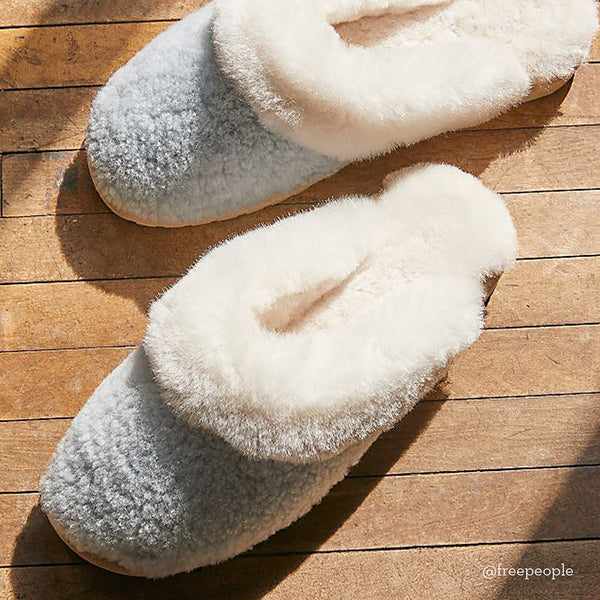 Jolie Slipper In Teddy Slate