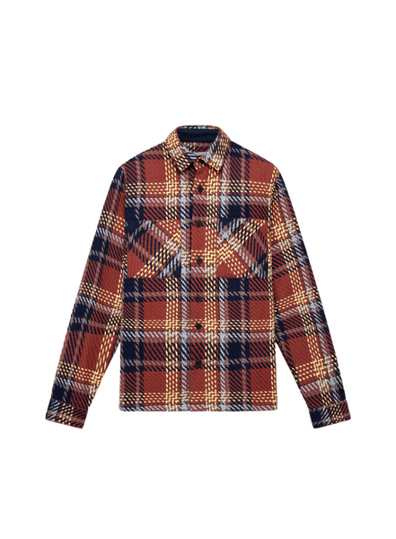 Whiting Overshirt Union Check Rust/multi From