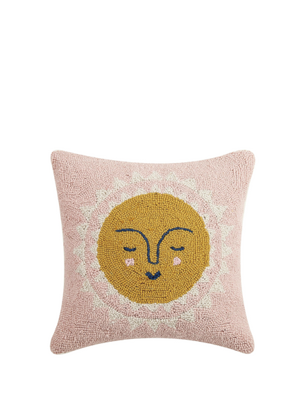 Peking Handicraft Pink Sun Hook Pillow From