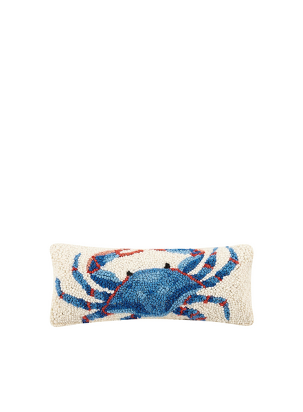 Peking Handicraft Small Blue Crab Hook Cushion From