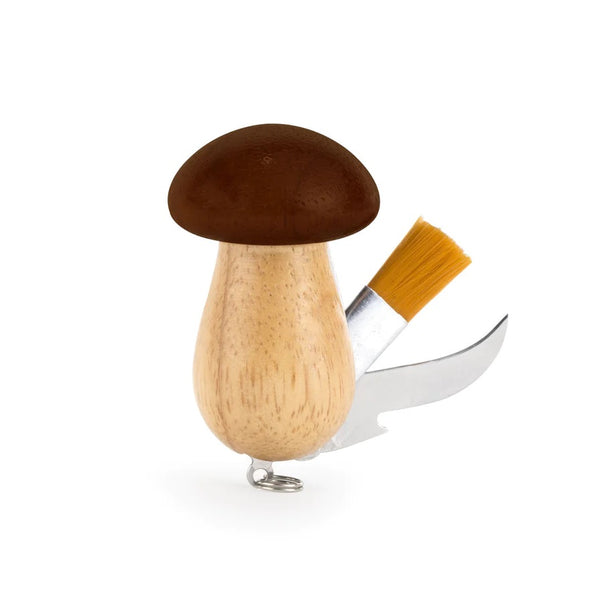 Kikkerland Design Mushroom Tool Keyring