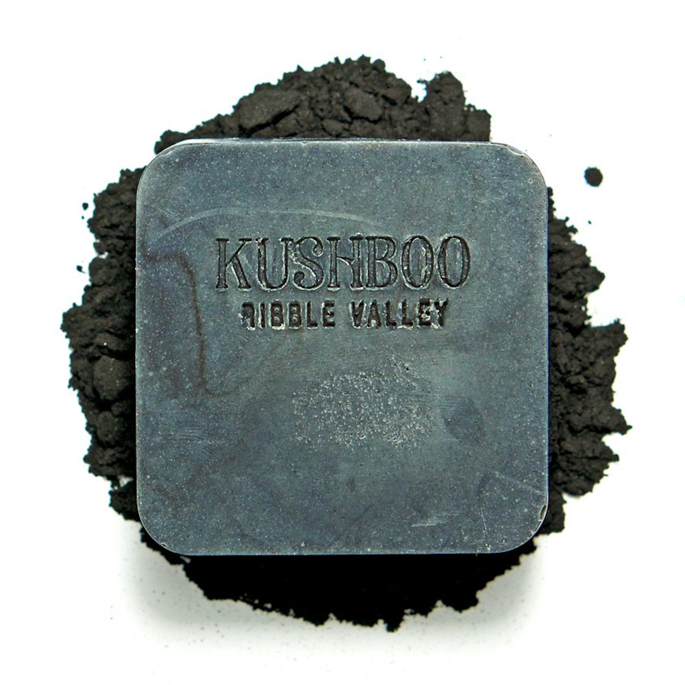 Kushboo Soap Bar For Hand Face & Body 100% Handmade & Natural Bespoke Mens 3 Bar Gift Box (charcoal tea Tree Peppermint)