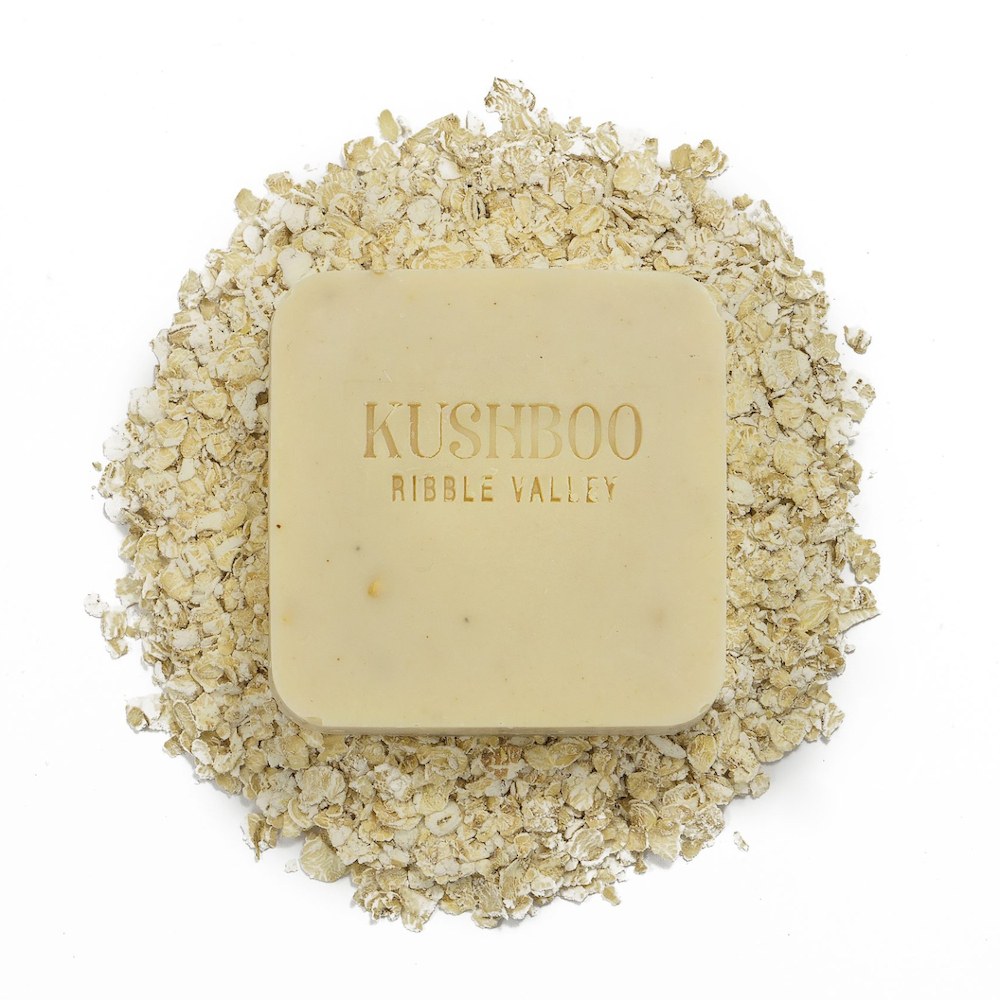 Kushboo Soap Bar For Hand Face & Body 100% Handmade & Natural Made From Pure Bergamot & Oatmeal