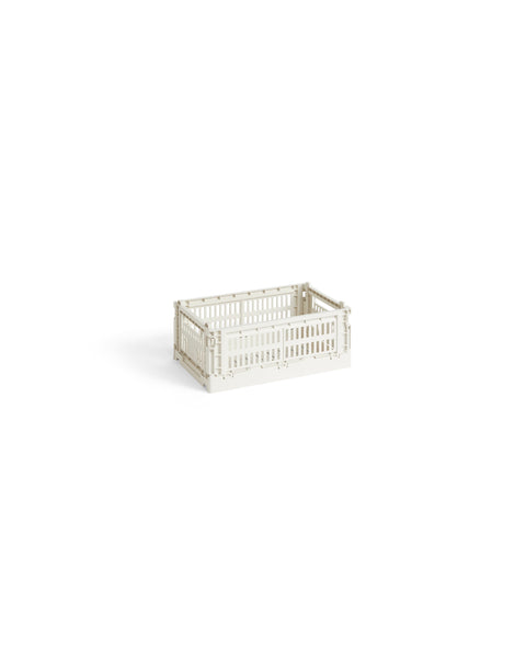 HAY Caja Plegable Colour Crate S - Off-white