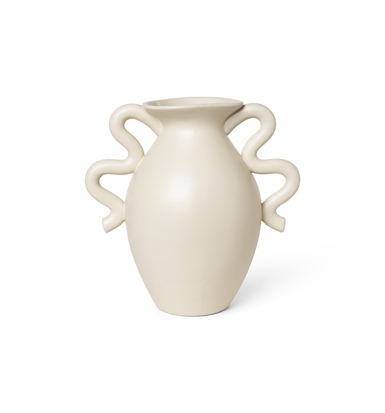 Verso Table Vase Cream