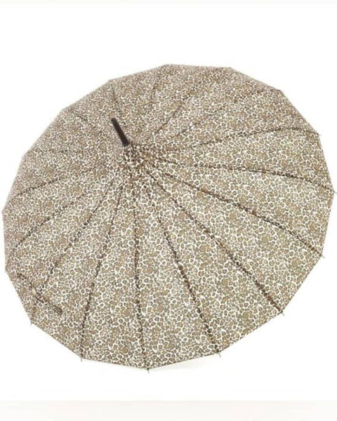 Classic Pagoda Umbrella - Leopard