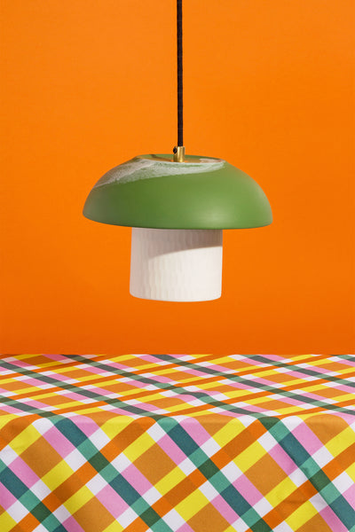 - Cloche Pendant Downlight - Green