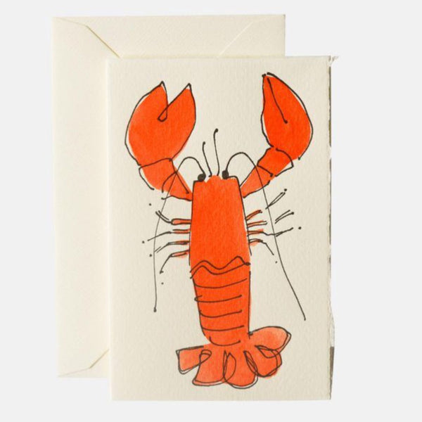 Lobster Card By Scribble & Daub