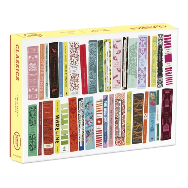 Classic Books Jigsaw By Happy Place Puzzles