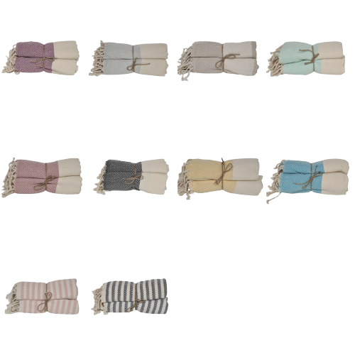 Madeathand Cotton Pestemal Hammam Towel (10 variants)