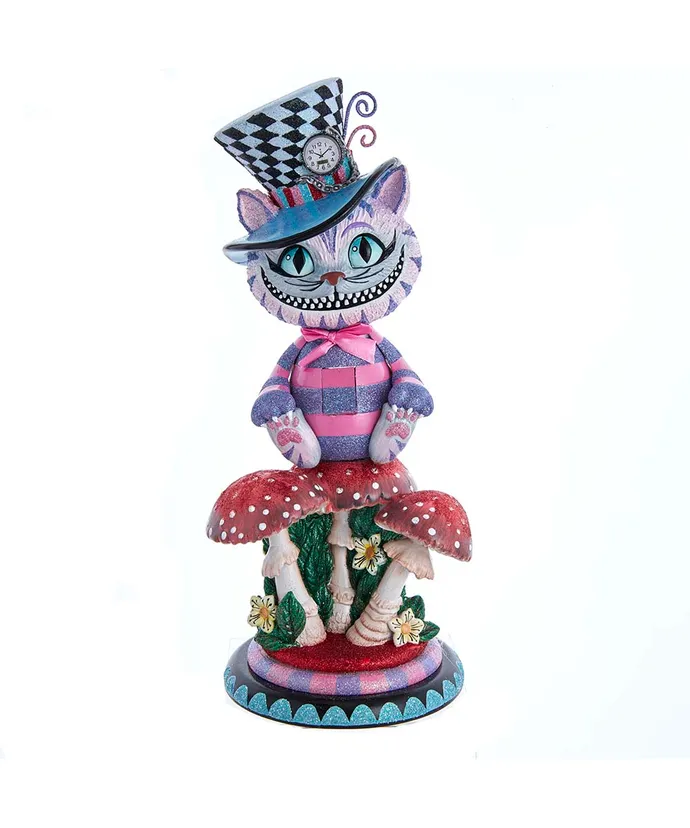Kurt S. Adler Alice in Wonderland Nutcracker Cheshire Cat