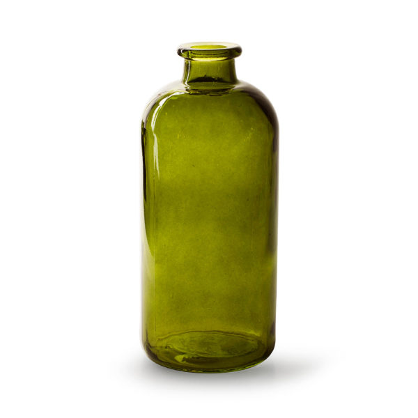 Casa Verde Bottle Vase - Moss Green