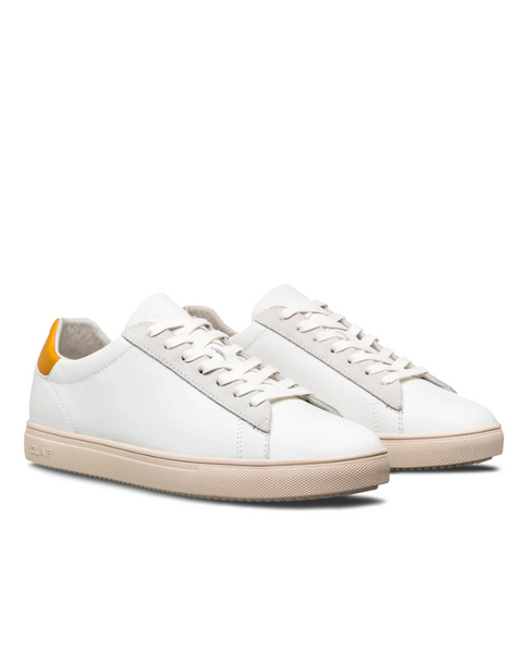 Bradley Mineral Yellow Leather Trainer SH7702