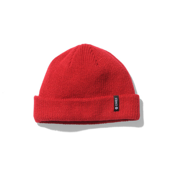 - Red Icon Shallow Beanie