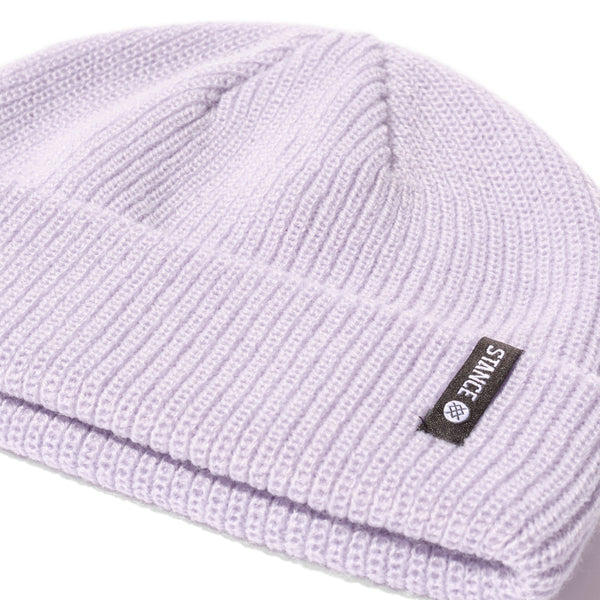 - Lavender Icon Shallow Beanie