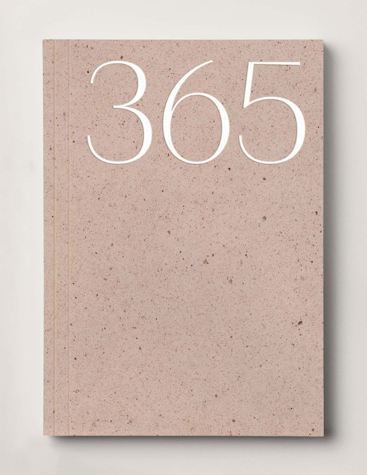Kinshipped 365 day Undated Planner - Cacao