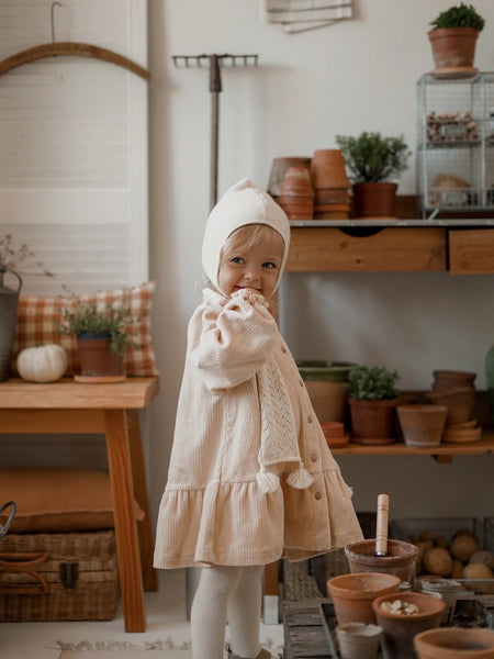 Almond Fleece Bonnet | atlaspt.org