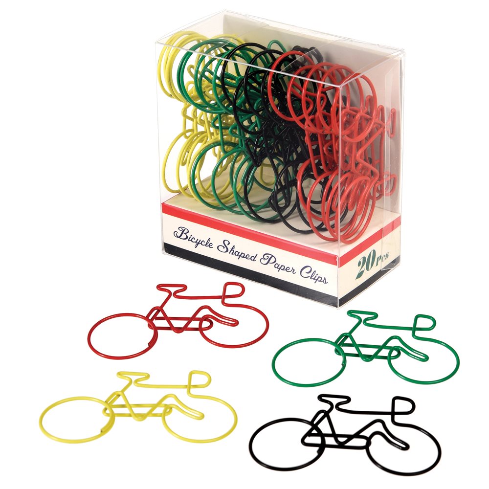 Bicycle Shaped Paper Clips