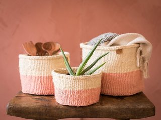 Jioni: Dusky Pink Basket