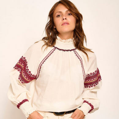 Hosana Embroidered Blouse