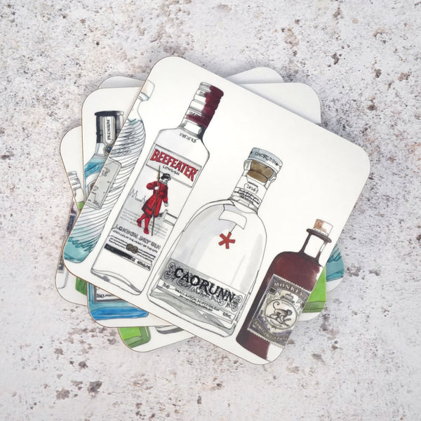 Gin Coaster Set