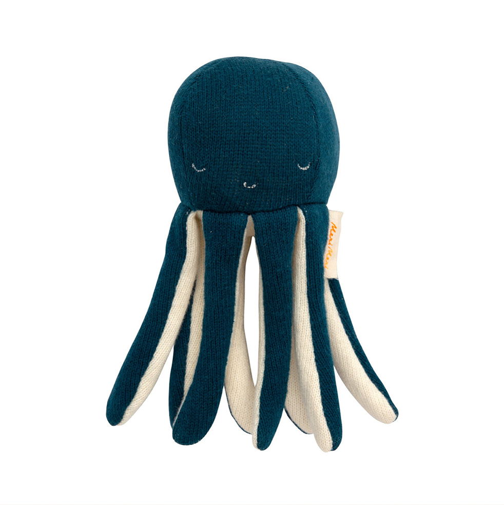 Meri Meri Baby Octopus Cosmo rattle