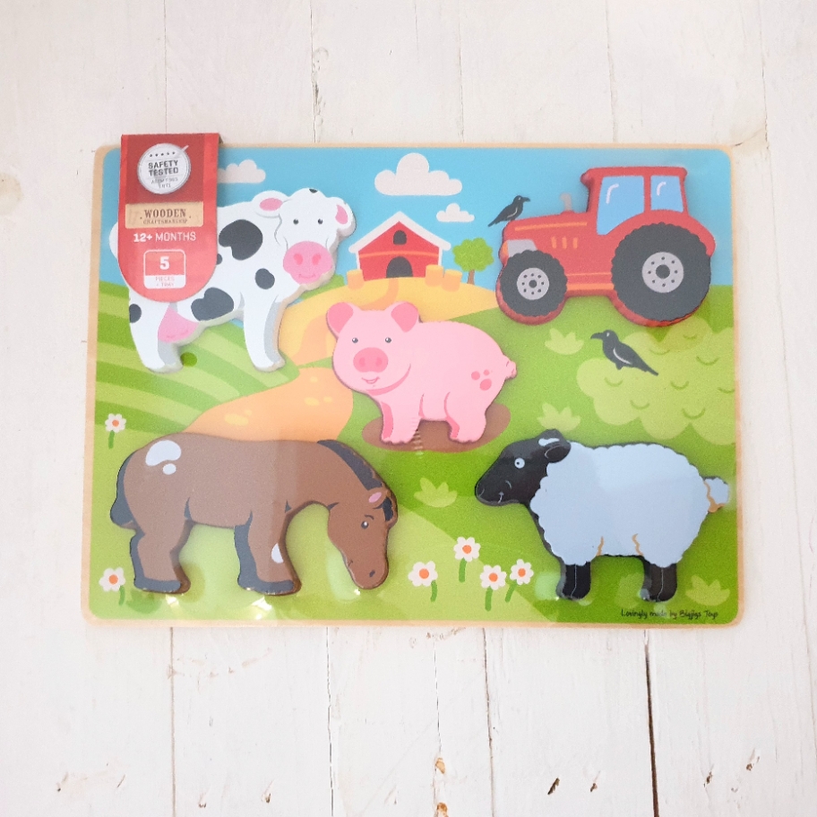 Chunky Lift-out Farmyard Puzzle