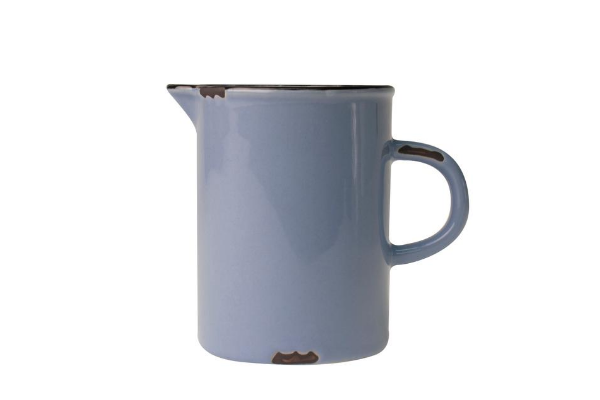Canvas Home Tinware Creamer In Cashmere Blue