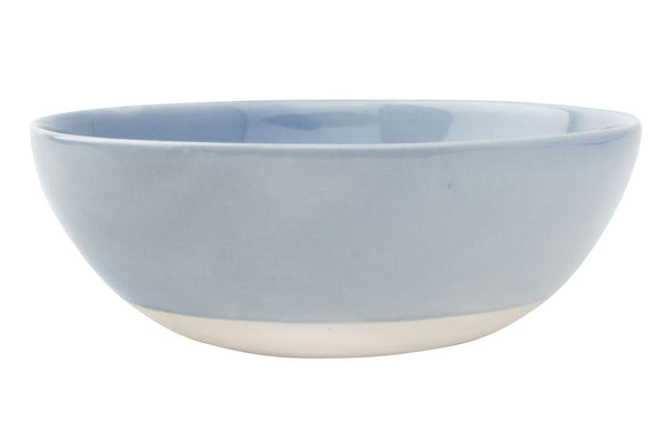Canvas Home Shell Bisque Cereal Bowl Blue (set Of 4)