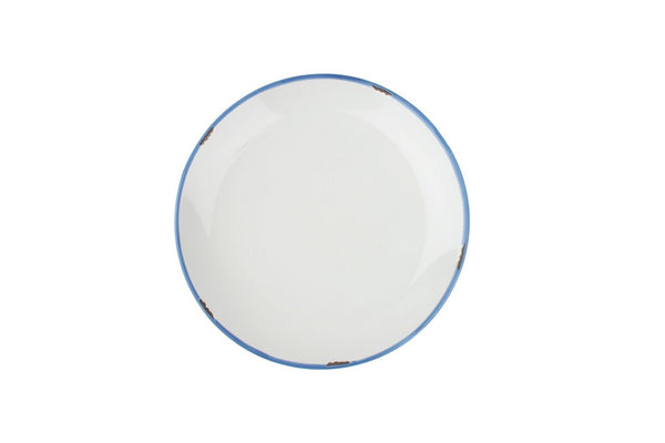 Canvas Home Tinware Side Plate In White (set Of 4)