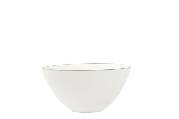 Canvas Home Abbesses Small Bowl Green Rim (Set of 4)
