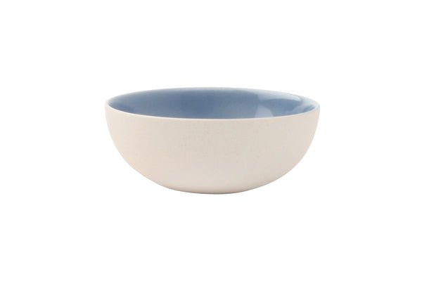 Canvas Home Shell Bisque Tiny Bowl Blue (set Of 4)