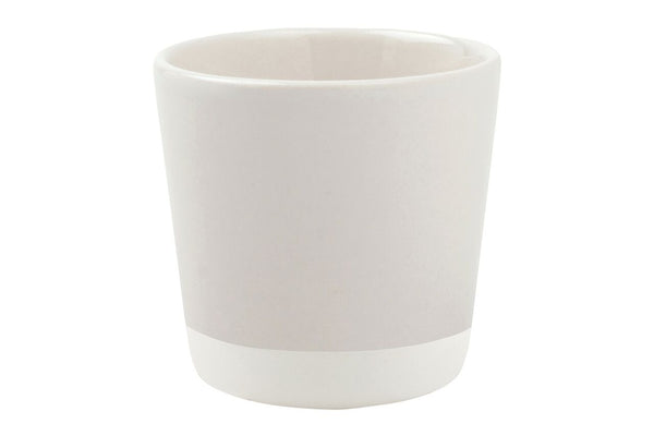 Canvas Home Shell Bisque Coffee Cup White (set Of 4)