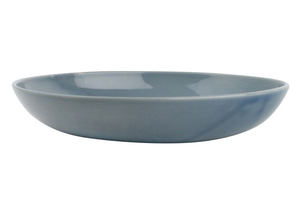 Canvas Home Shell Bisque Pasta Bowl Blue (set Of 4)